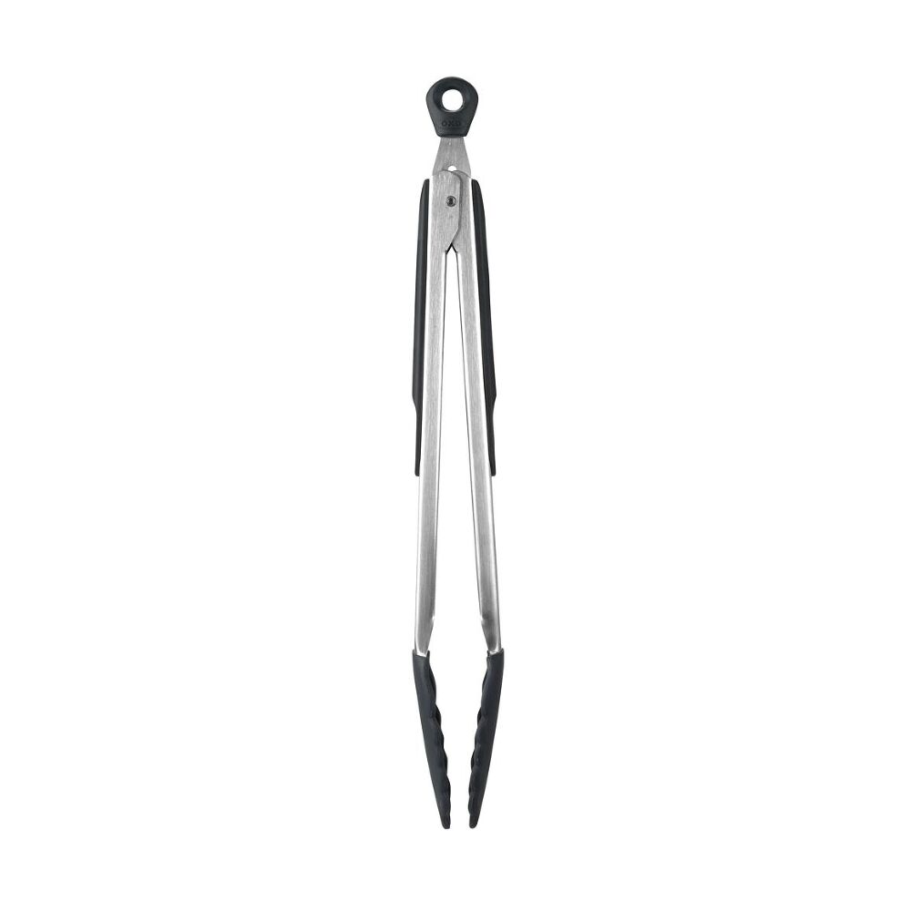 12" Tongs With Silicone Heads S2