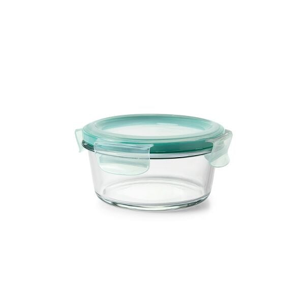 2 Cup Smart Seal Glass Round Container A3