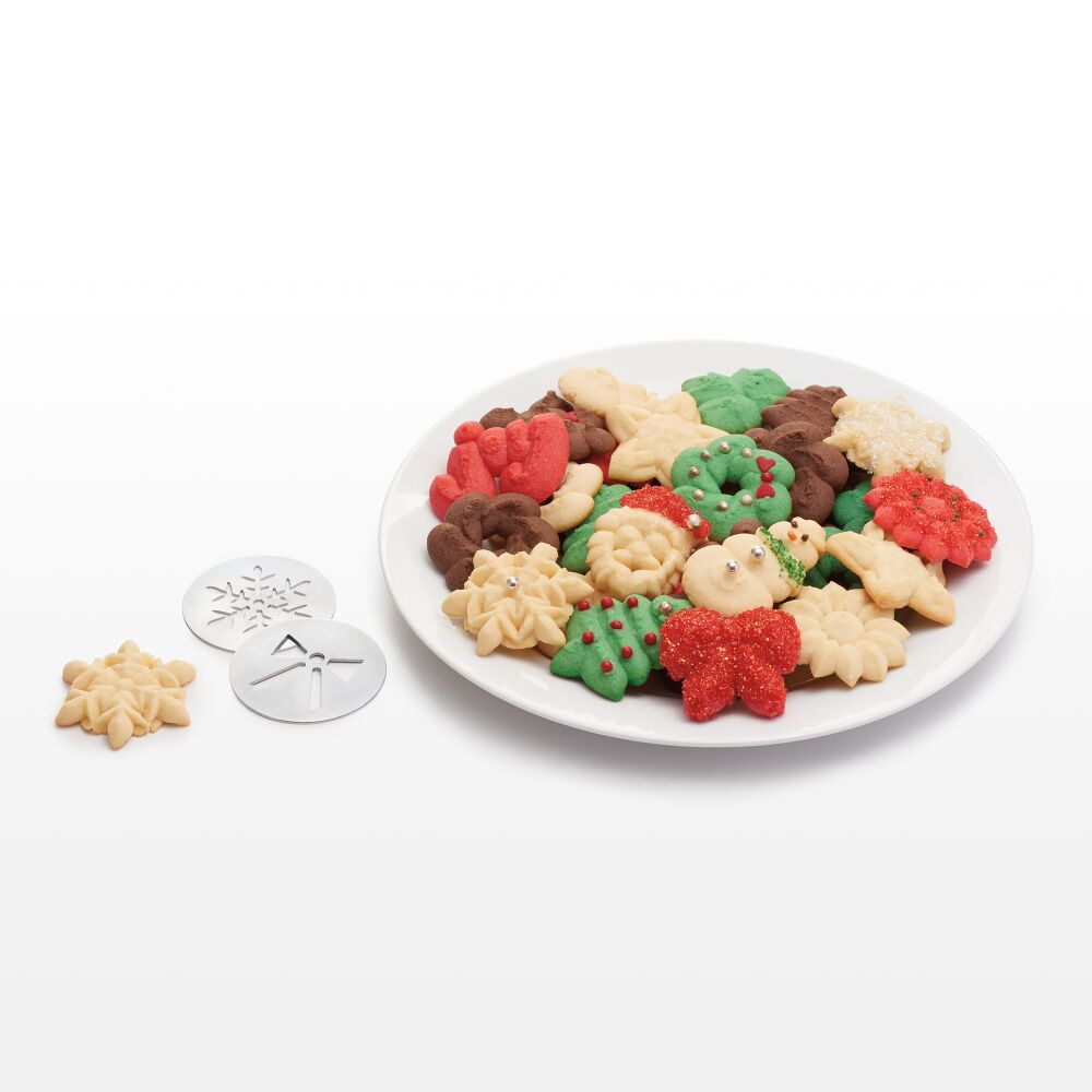 Christmas Cookie Press Disk Set Z2