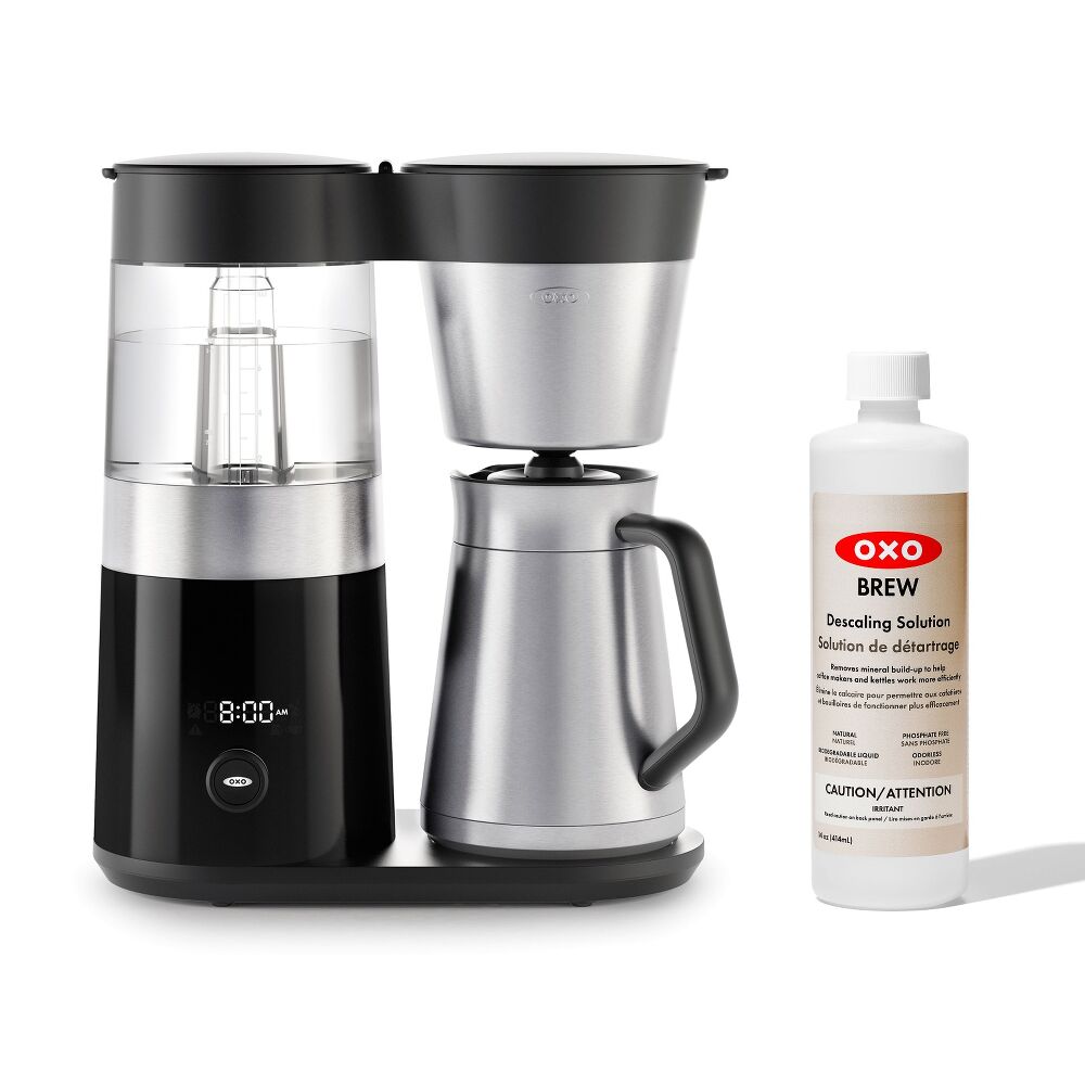 9-Cup Coffee Maker & Descaling Solution Bundle U0