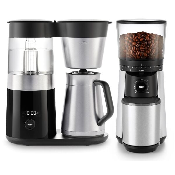 9-Cup Coffee Maker & Conical Burr Coffee Grinder Bundle G8