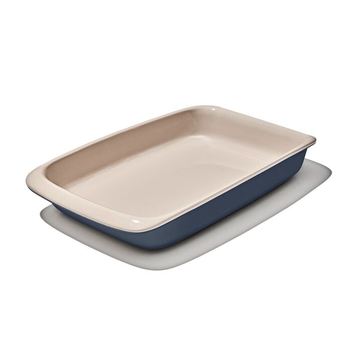 3 Qt Rectangular Stoneware Baking Dish H1