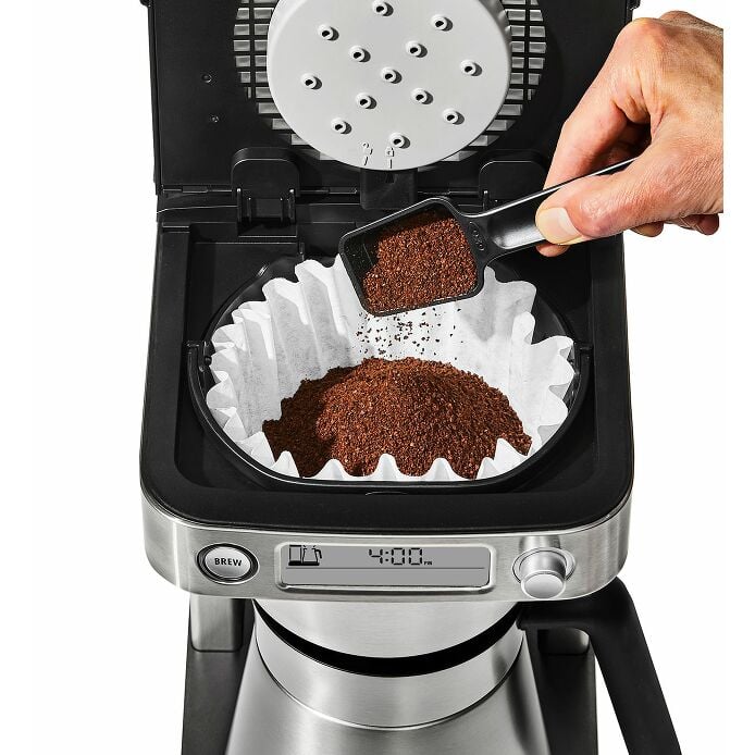 12-Cup Coffee Maker with Podless Single-Serve Function K6