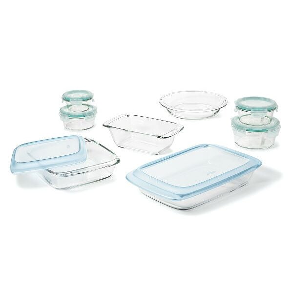 14-Piece Glass Bake, Serve & Store Set S6