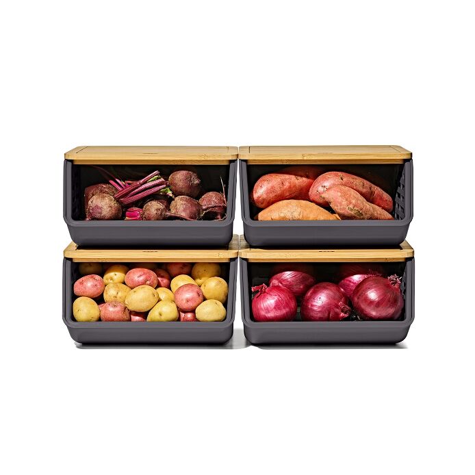 Produce Saver - Root Vegetable Bin with Lid O4