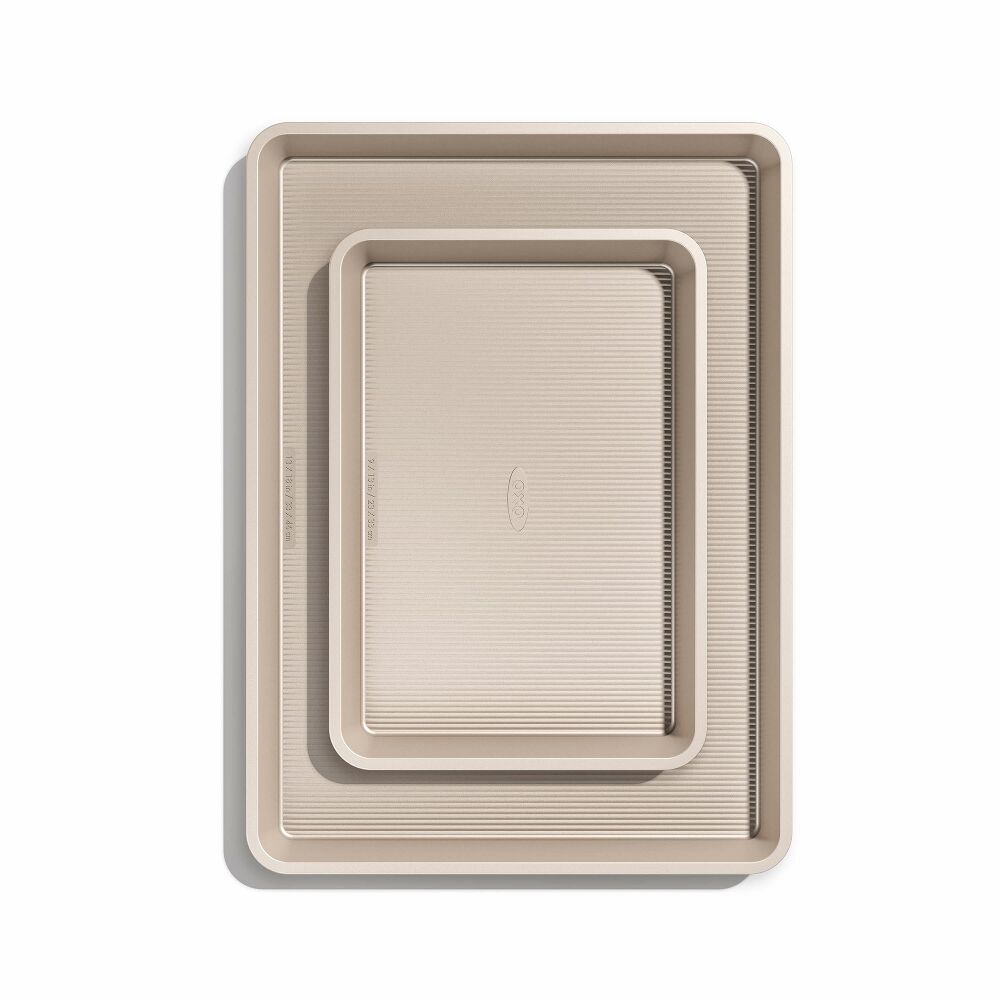 Non-Stick Pro 2 Piece Sheet Pan Set O3