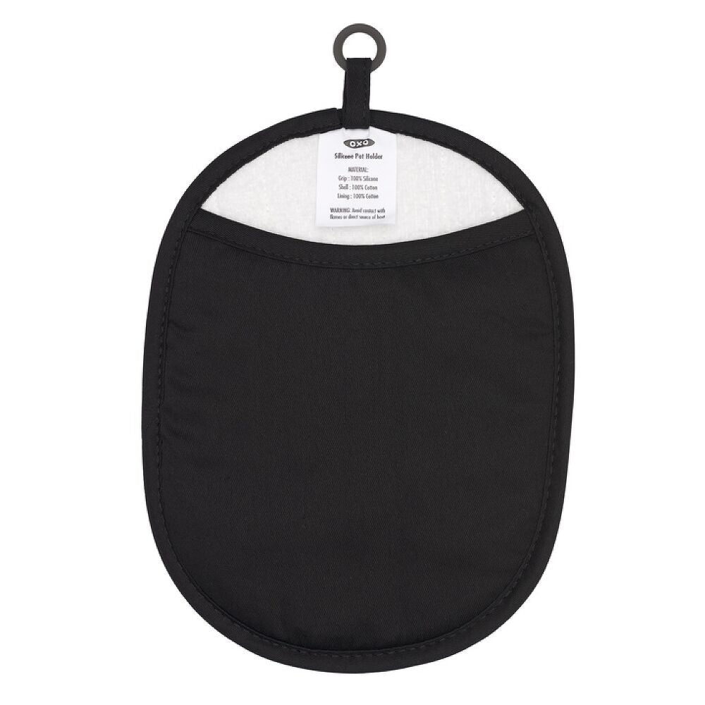 Silicone Pot Holder - Black P9