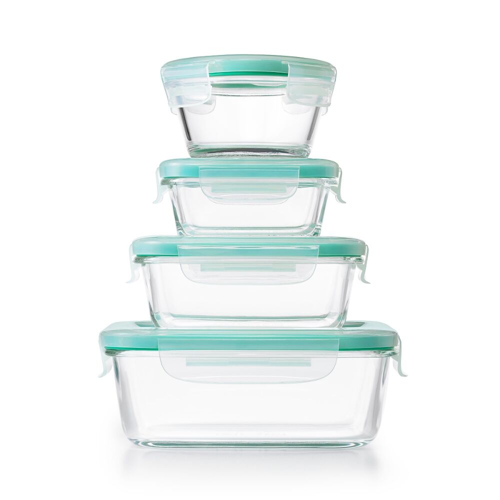 OXO Good Grips 12 Piece Smart Seal Glass Container Set E9