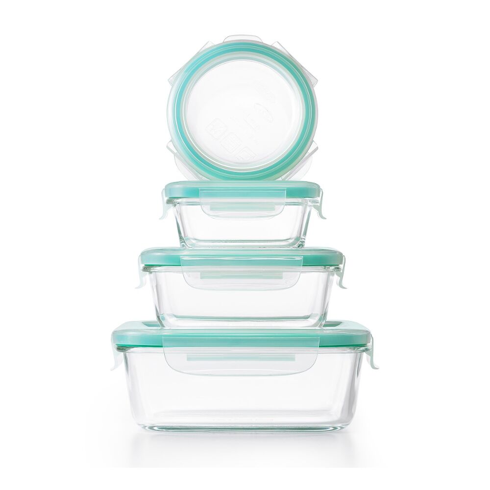 OXO Good Grips 12 Piece Smart Seal Glass Container Set E9