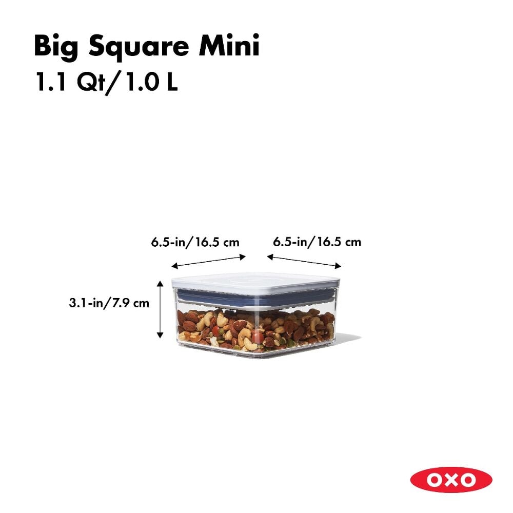 POP Container - Big Square Mini (1.1 Qt.) S6