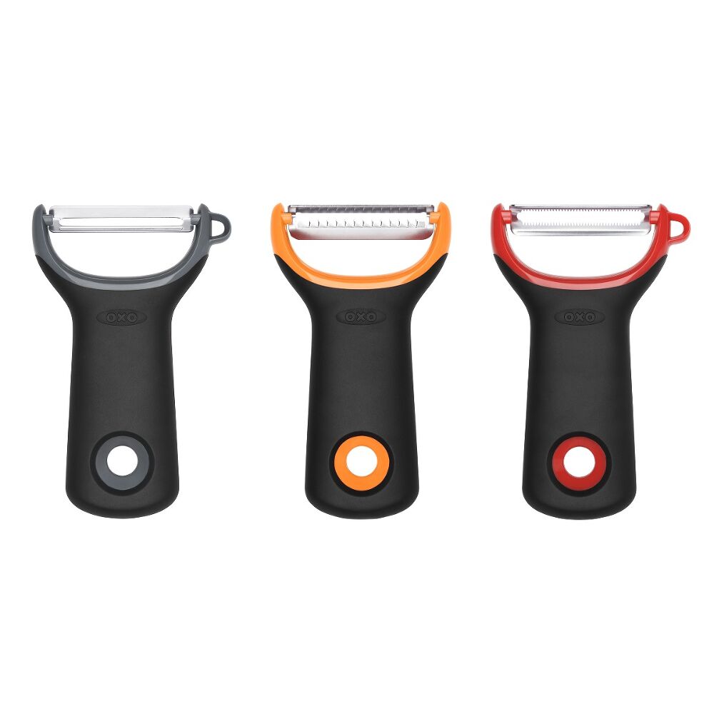 3-Piece Prep Peeler Set, Assorted Blades Y9