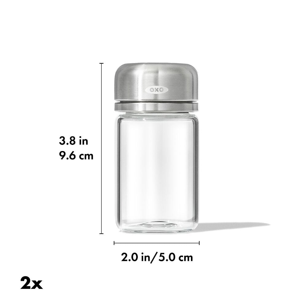 Glass Adjustable Shaker Set L0