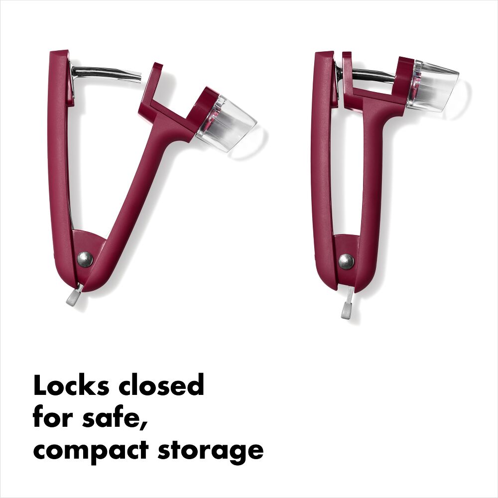 OXO Good Grips Cherry & Olive Pitter - Beet L7