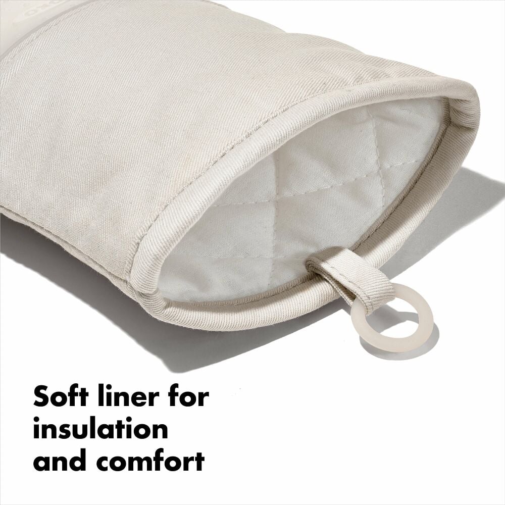 Silicone Oven Mitt - Oat I5