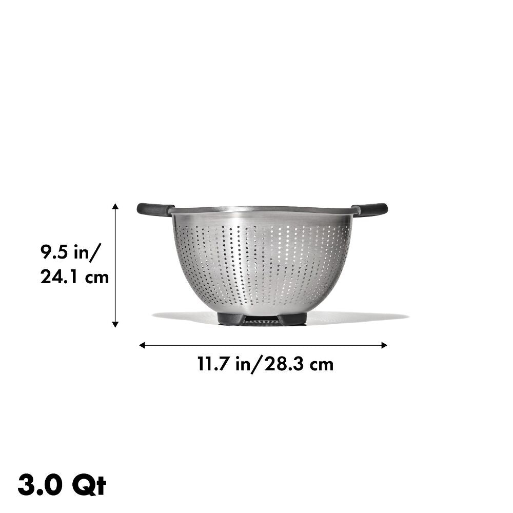 Stainless Steel 3 qt./ 2.8L Colander P7