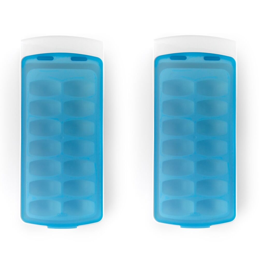 No-Spill Ice Cube Tray - 2 Pack R2