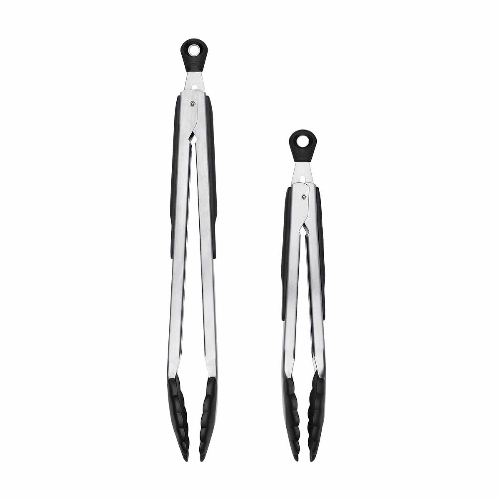 2-Piece Tongs with Nylon Heads Set H1