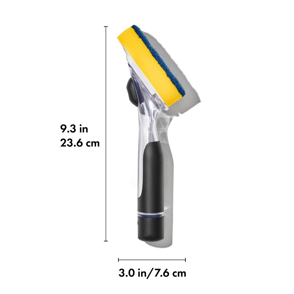 Soap Dispensing Dish Scrub Y1