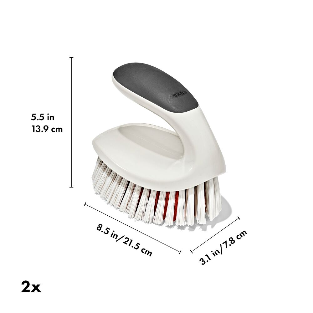 All-Purpose Scrub Brush 2-Pack Y1