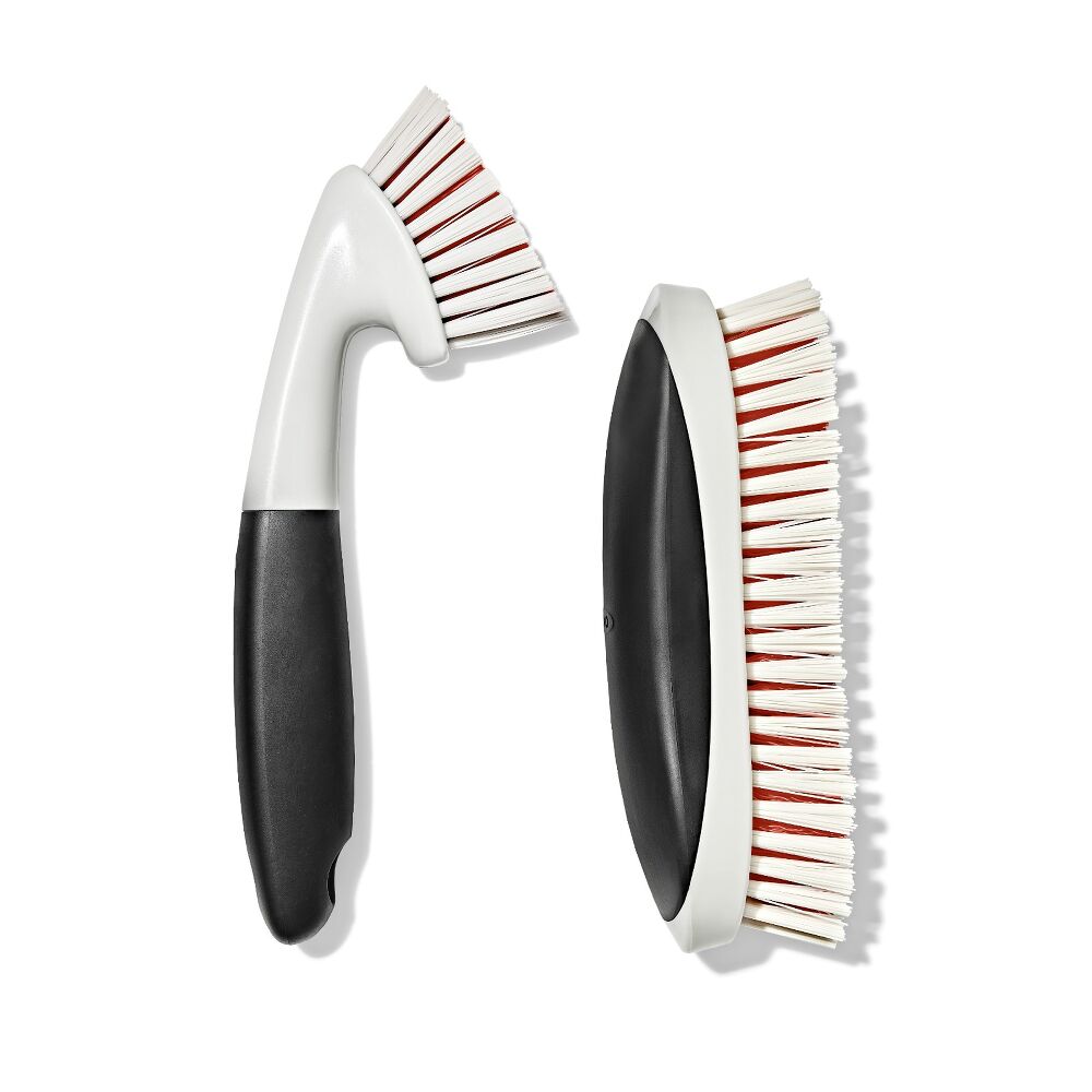 Grout Brush & Heavy Duty Scrub Brush Combo Set W5