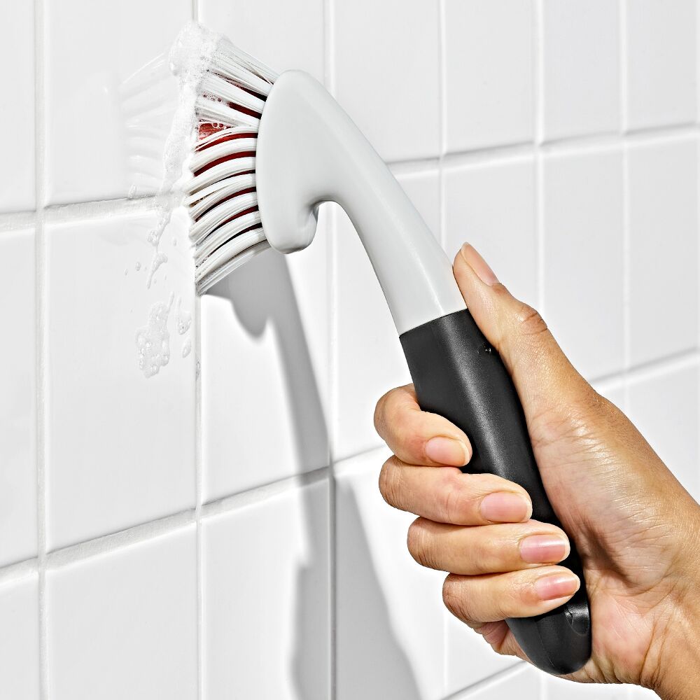Grout Brush & Heavy Duty Scrub Brush Combo Set W5