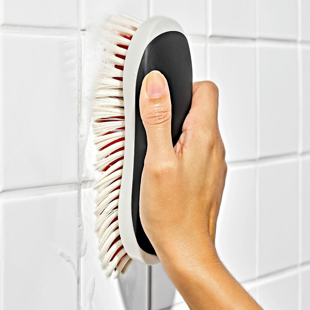 Grout Brush & Heavy Duty Scrub Brush Combo Set W5