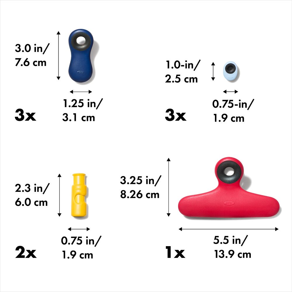 9 Piece Clip Set K1