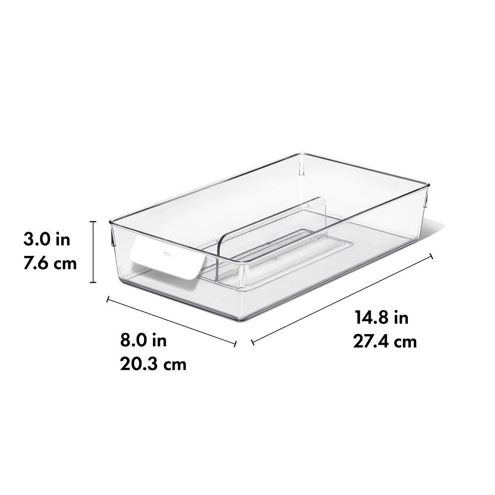 Adjustable Refrigerator Storage Bin D3