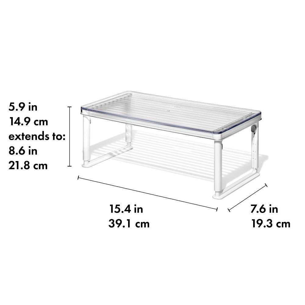 Adjustable Refrigerator Shelf Riser P2