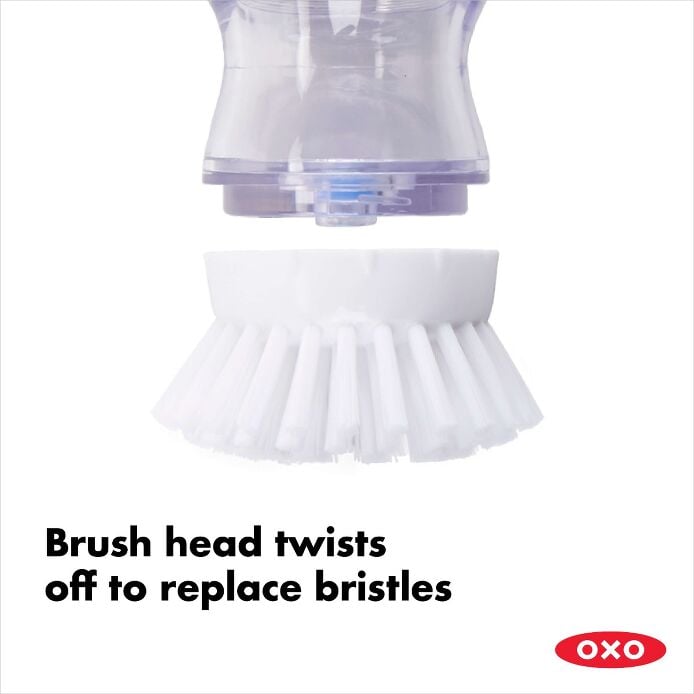 Soap Dispensing Palm Brush R9