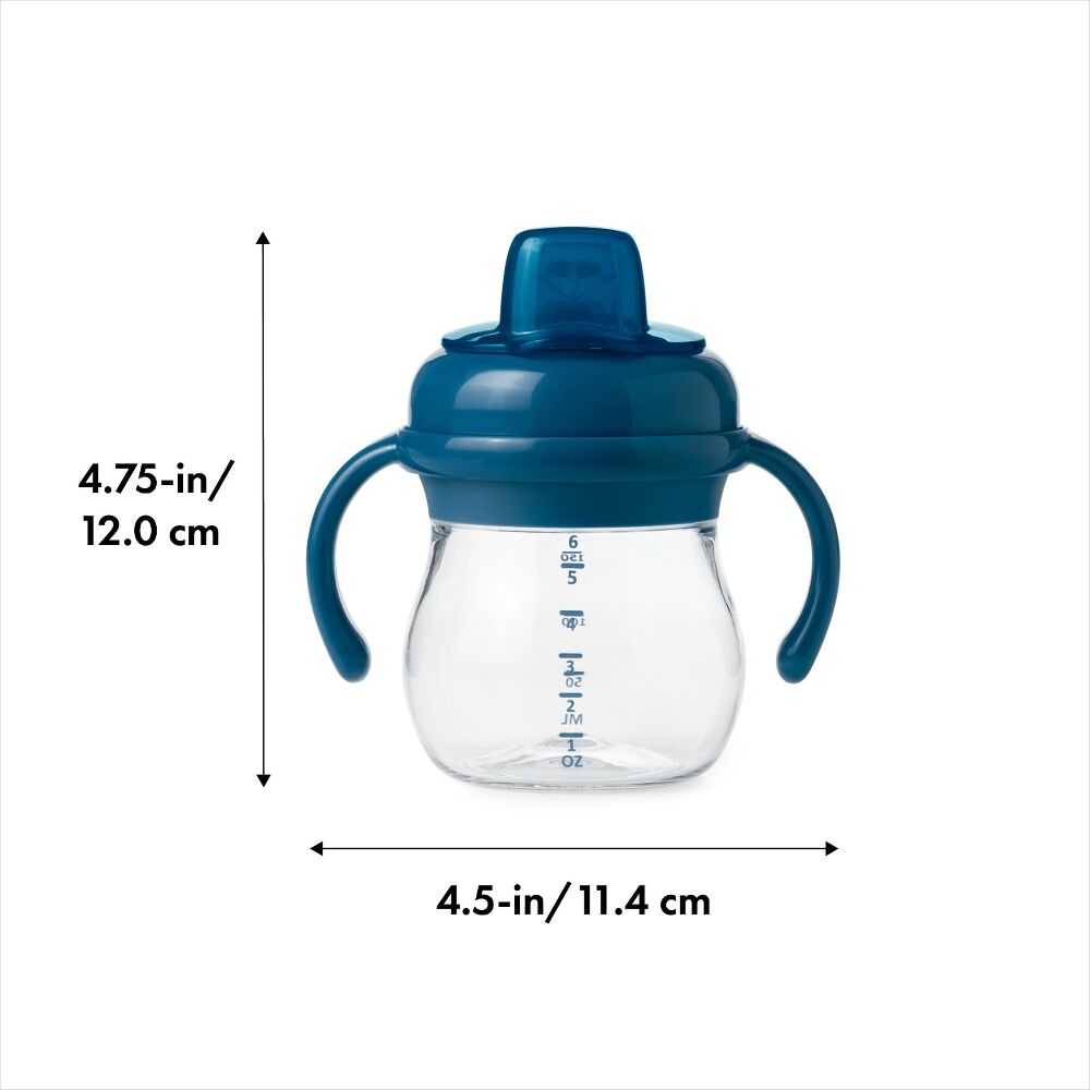 Transitions 6 Oz Soft Spout Sippy Cup with Removable Handles P3
