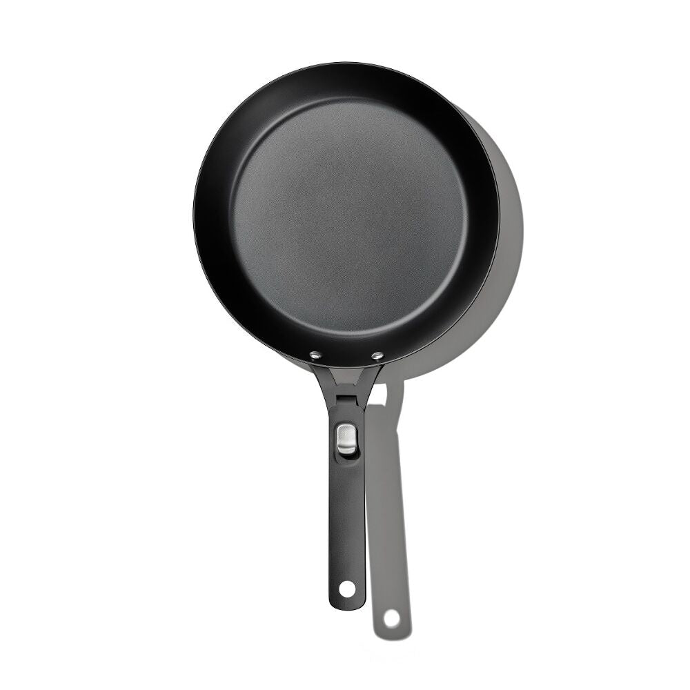 Carbon Steel With Removable Handle 10in Pan E7