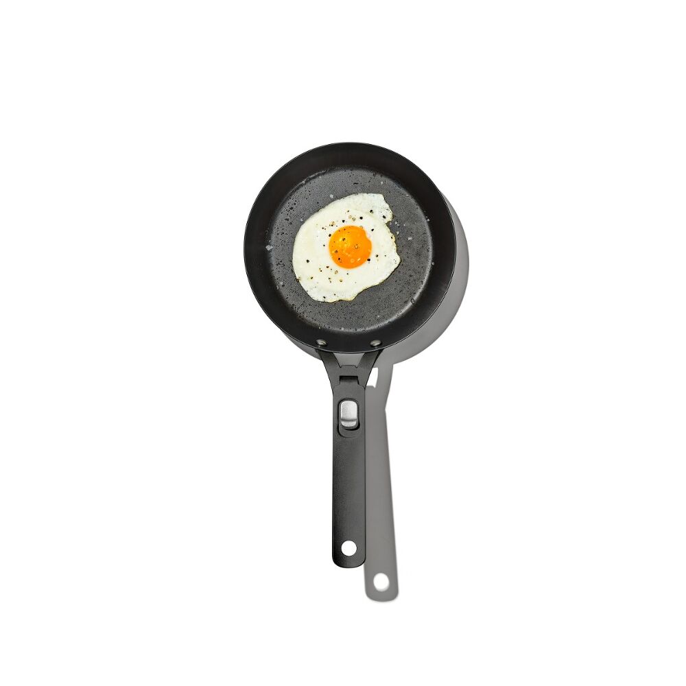 Carbon Steel With Removable Handle 10in Pan E7