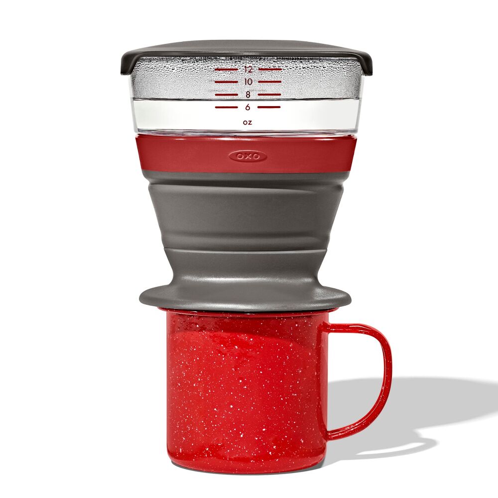Outdoor Collapsible Pour-Over With Storage Case D0