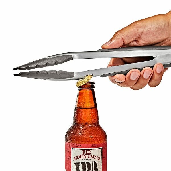 Outdoor Camp Stove Tongs with Nylon Heads X0