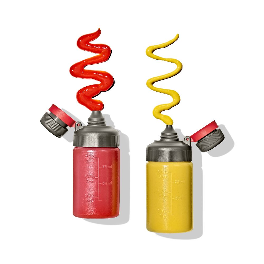 Outdoor 7-Piece Spice Shaker & Squeeze Bottle Set G7