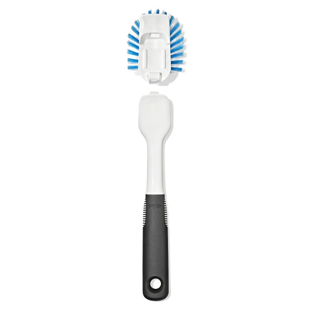 Nylon Bristle Dish Brush with Refills Y5