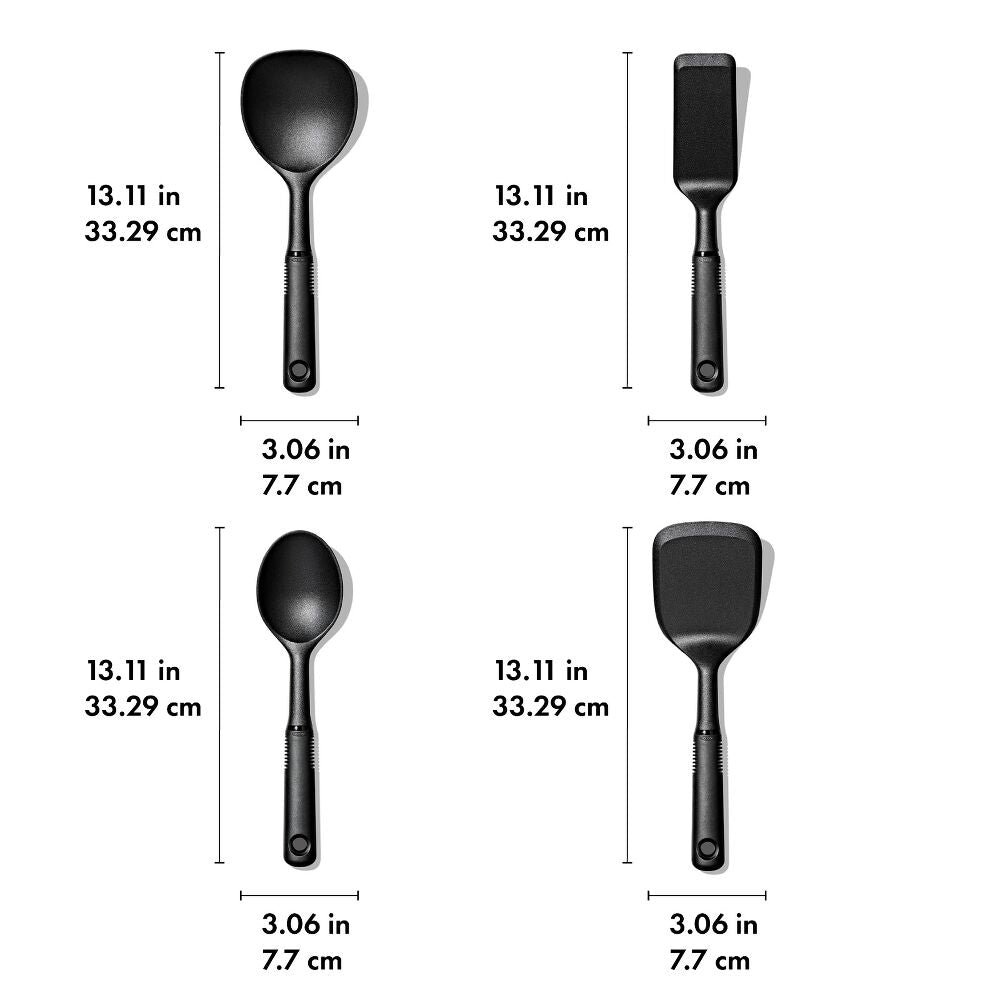 4-Piece Nylon Mini Utensil Set L9