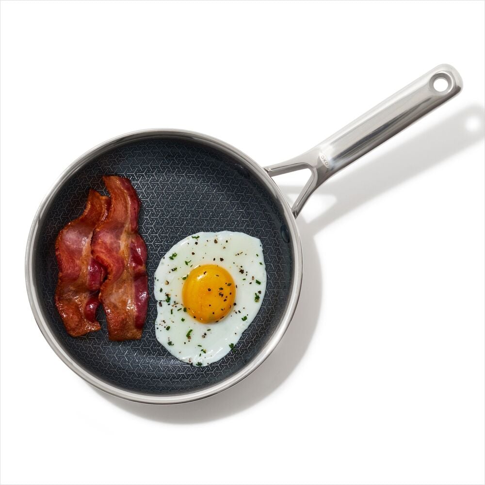 Trident Hybrid Non-Stick Stainless Steel 8 in Fry Pan K3