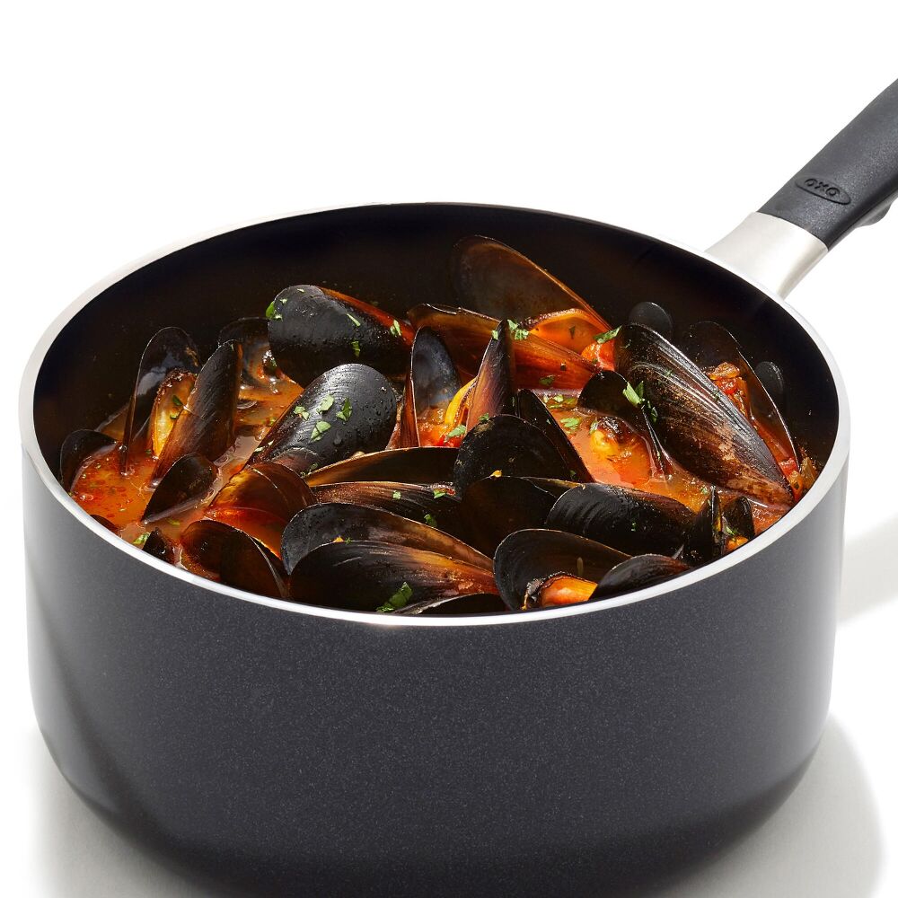 Non-Stick Pro Every Day 1.6 Qt Saucepan with Lid E2