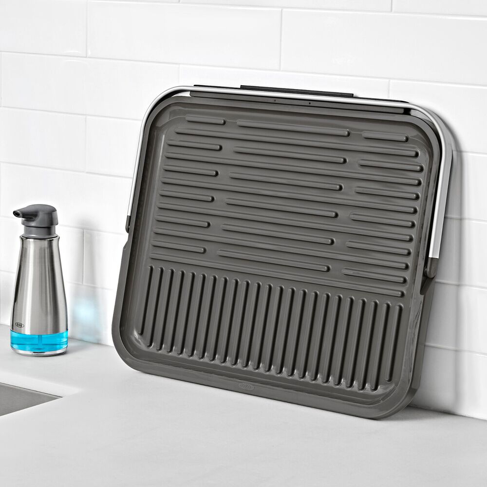 OXO Good Grips Compact Drying Rack with Dish Rest R7