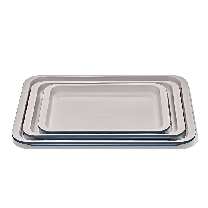 Non-Stick Pro Ceramic Coated Metal Bakeware 3 Pc Set R8