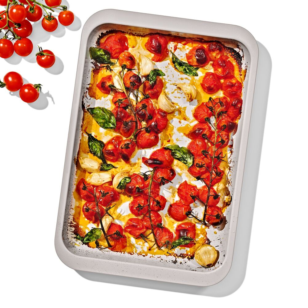 Non-Stick Pro Ceramic Coated Metal Bakeware Quarter Sheet Pan Q5
