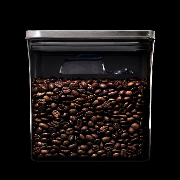 Steel Coffee POP Container (1.7 Qt) with Scoop J5