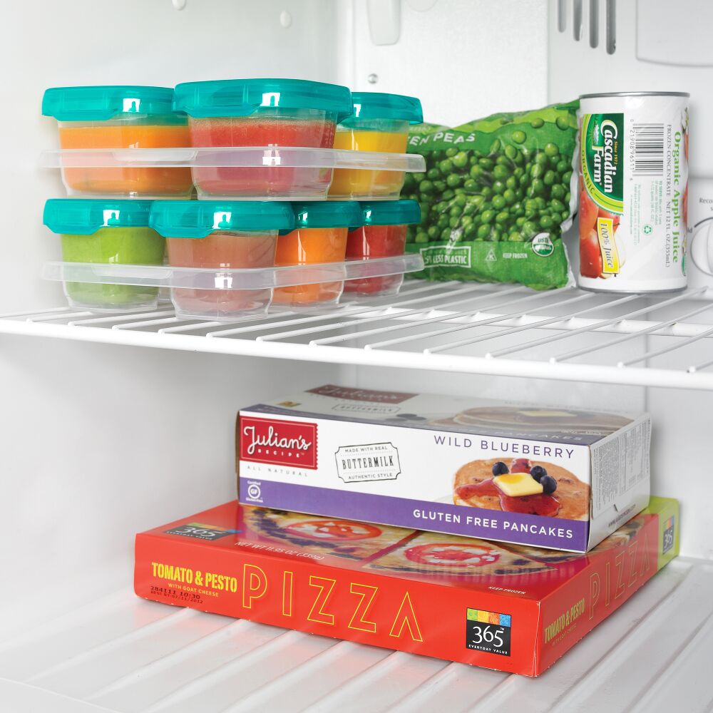 12-Piece Baby Blocks™ Plastic Freezer Storage Container Set - Tot Teal M7