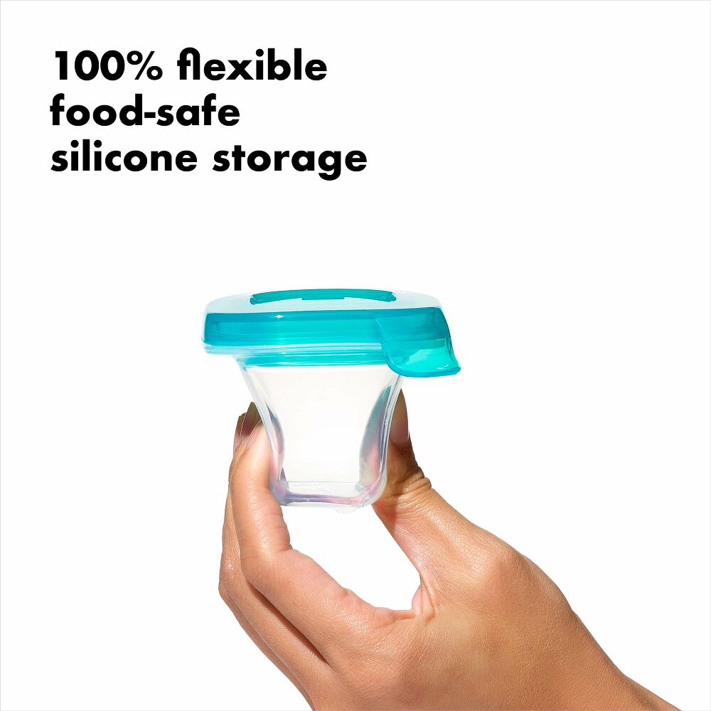 2 oz Baby Blocks™ Silicone Freezer Storage Containers A0