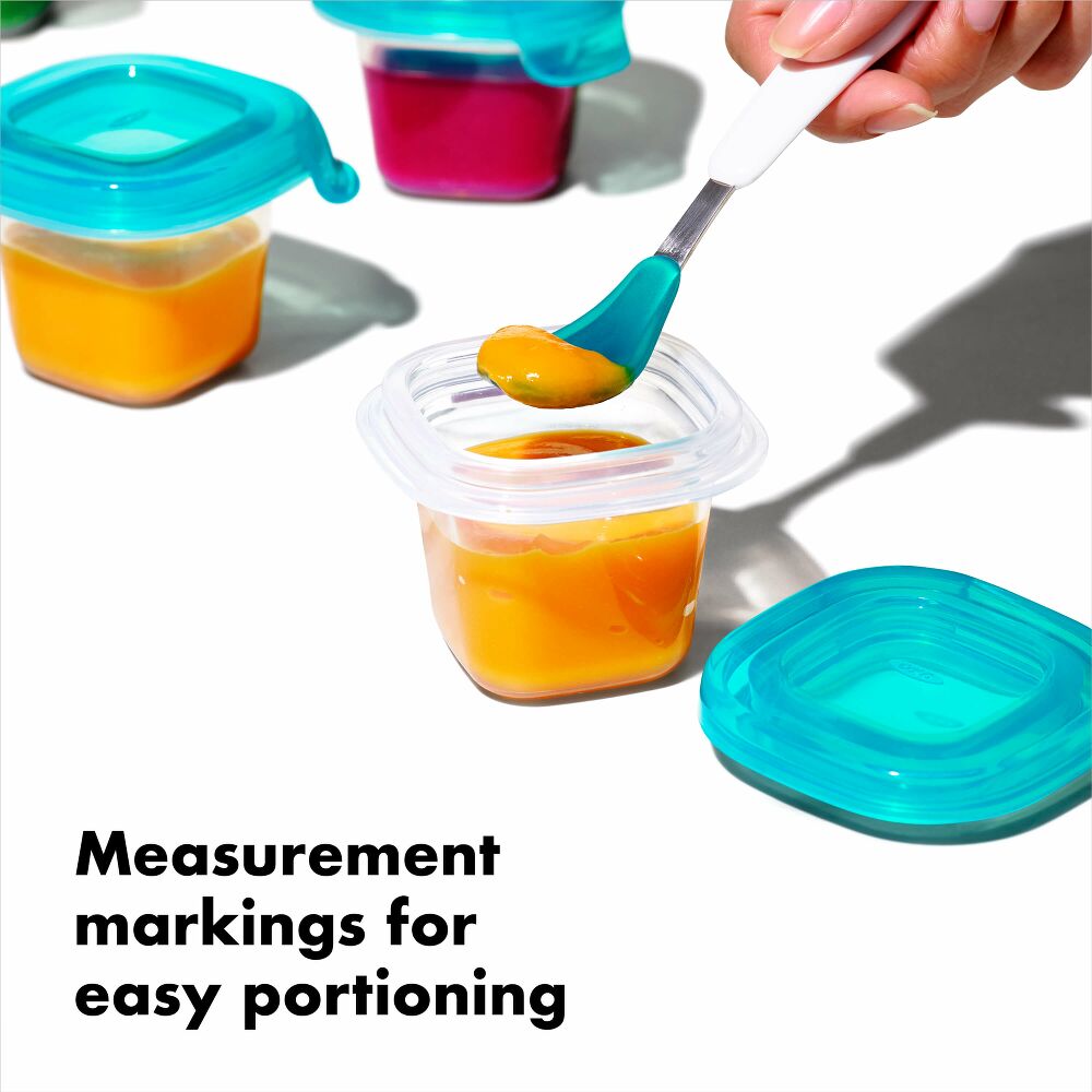 2 oz Baby Blocks™ Silicone Freezer Storage Containers A0