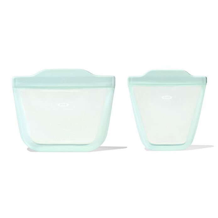 Tot Silicone Reusable Bag - 2-Piece Stand-Up Cup Set A5
