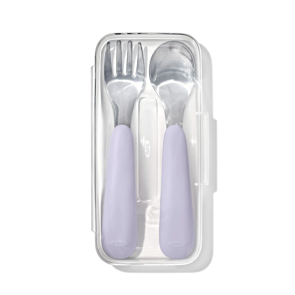 On-The-Go Fork And Spoon Set X0
