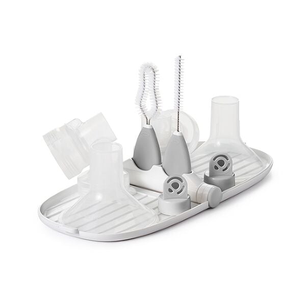Breast Pump Parts Drying Rack with Detail Brushes V2